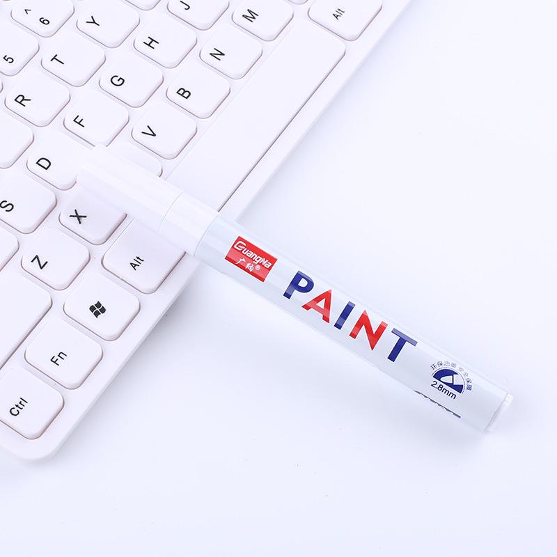 Guangna 2.8mm White Waterproof Oil-Based Touch-Up Paint Pen
