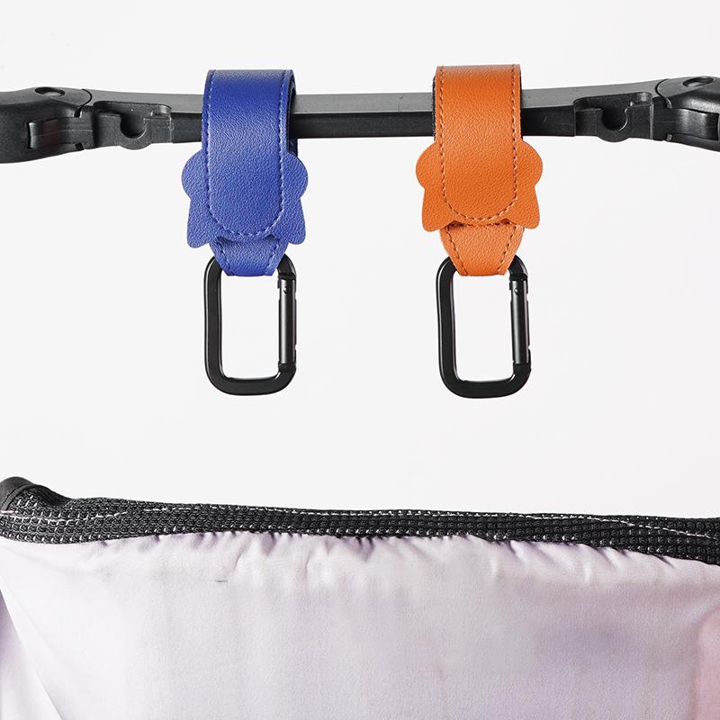 2 BUC Geantă Bebeluș din Piele PU Cârlig pentru Cărucior Cărucior Rotativ 360 Grade Organizator Cărucior Cârlig Drăguț pentru Cărucior Accesorii Cărucior
