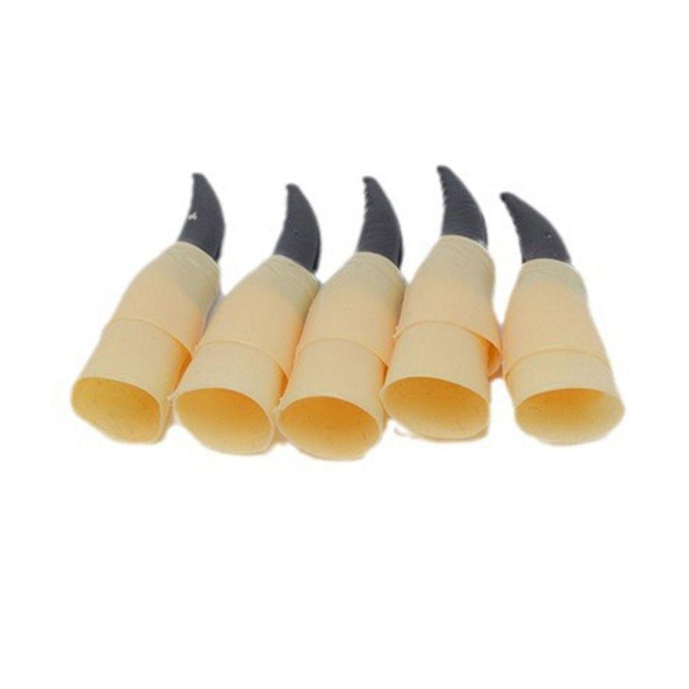 10Pcs/Set Ghost Halloween Fake Fingers Scary Ghost Claw Prop Zombie Witch Finger Set  Costume Party