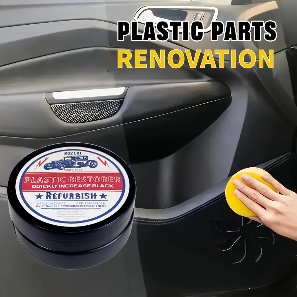 YHOPE Automotive Interior Wax - Leather Care Scratch Resistant - All Model Universal Solid Wax