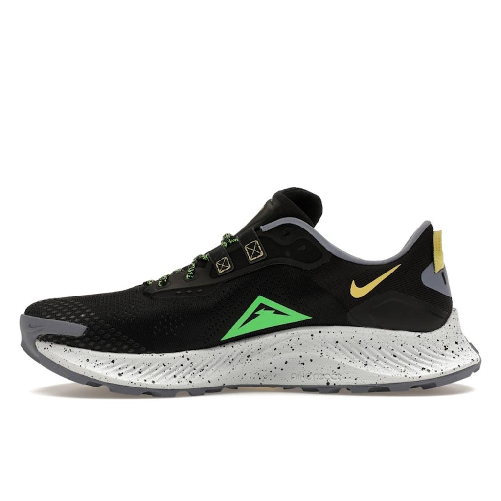 Nike Pantofi sport pentru bărbați Pegasus Trail 3, negru, verde, țelină cenușie-ardezie DA8697-004