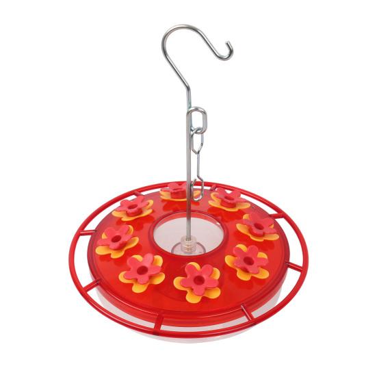 450 ml Kolibrimatare med Sittpinne och Matningshål Utomhus Hängande Vildfågel