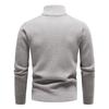 Cozy Up Maglione a maniche lunghe da uomo Nuovo pullover con mezza cerniera Colletto rialzato Morbido