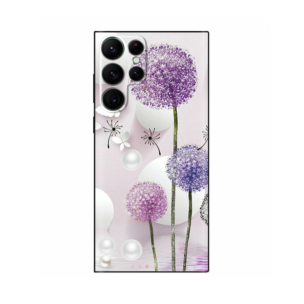 Phone Case For Samsung Galaxy S22 Ultra Fashion Butterfly Pattern Soft Silicone Back Cover For Samsung S22 5G S22+ Plus Fundas