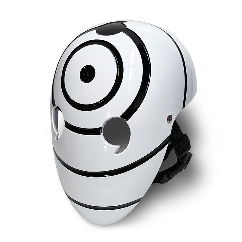 Leuchtender Uchiha Madara Obito Tobi Weiße Maske - Naruto Anime Halloween Requisite