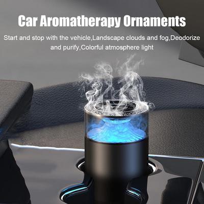 NEW High-end Smart Car Air Freshener Cloud Car Aromatherapy Fragrance Diffuser Automobile Rechargeable Car Interior Decoration