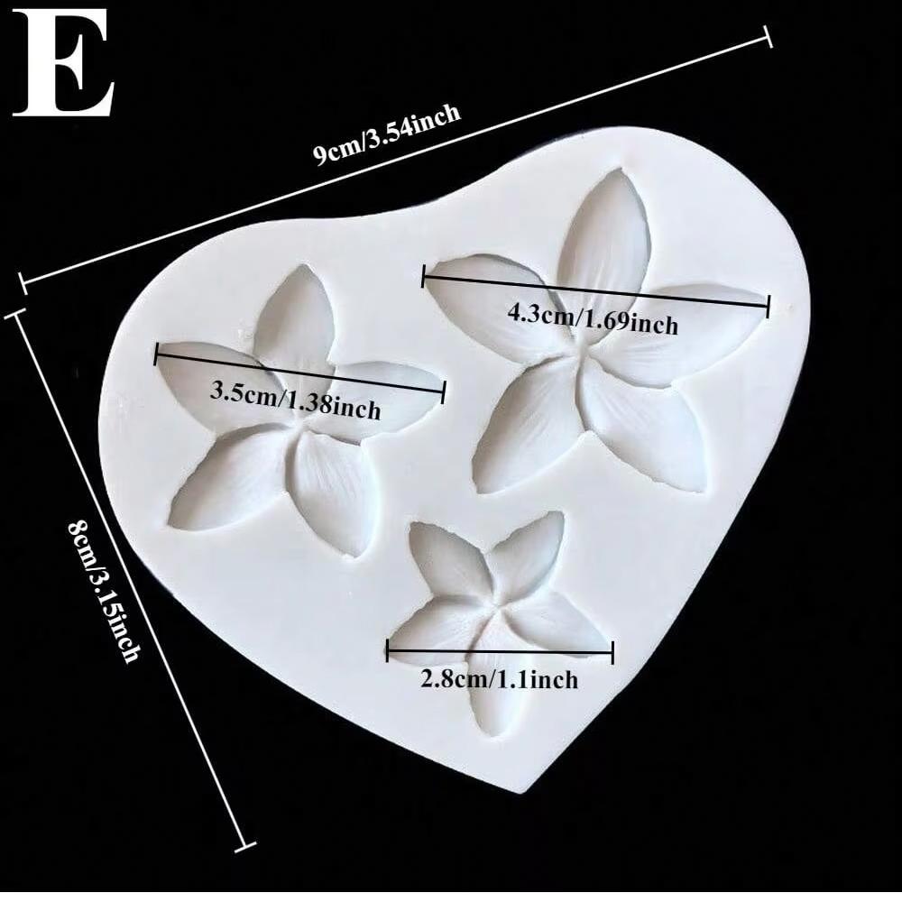 

Non Stick Daisy Flower Silicone Mold Chocolate Fondant Soap Resin Ice Cube Jelly Baking Cake Decoration DIY Handmade Crafts
