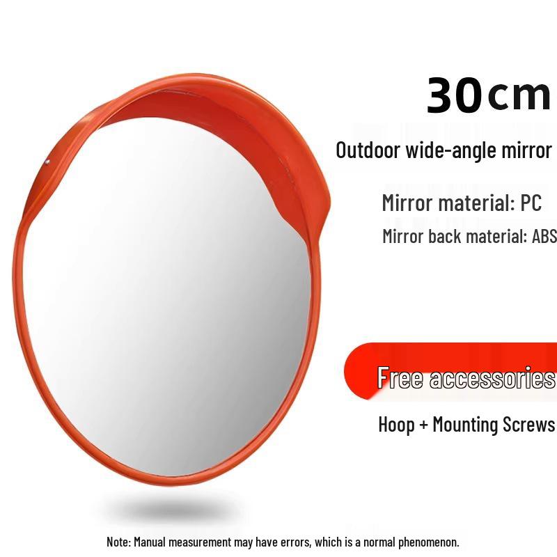 80cm Outdoor Convex Traffic Safety Mirror for Intersection Blind Spots