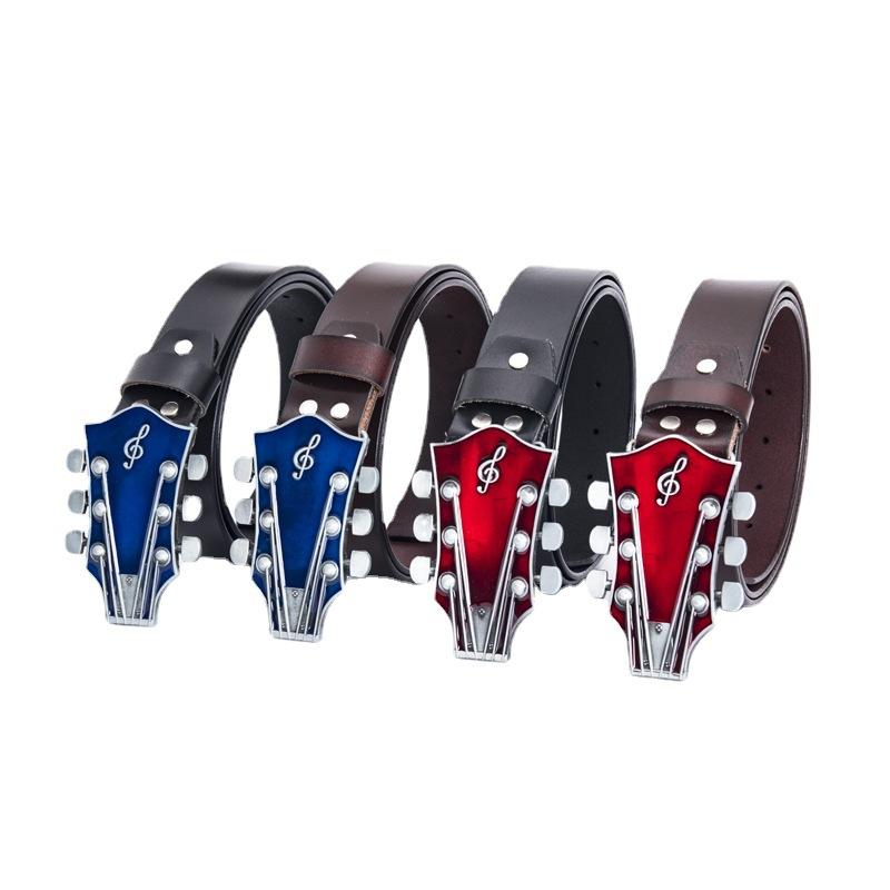 Band Belt Zinc Alloy Belt Nightclub Men's Personality Fashion Pants Buckle