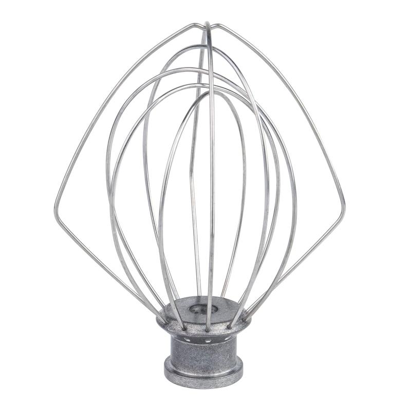 Elektrischer Mixer Edelstahl Drahtbesen Ersatz für KitchenAid K45WW zum Mischen, Schlagen, Rühren und Unterrühren