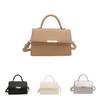 Chic Urban Style Pu Leather Handbag For Women 2024 Trendy Summer Shoulder Bag