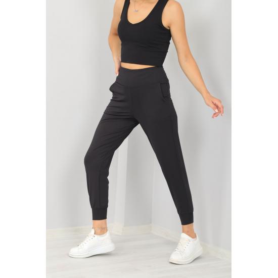 Tauch-Jogger-Jogginghose für Damen mit hoher Taille