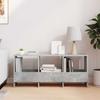 Magazine Shelf Concrete Grey 102 x 30 x 45 cm