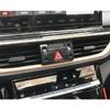 For Kia Forte K3 19-2024 Carbon Fiber Steel Mergency Light Switch Control Trim