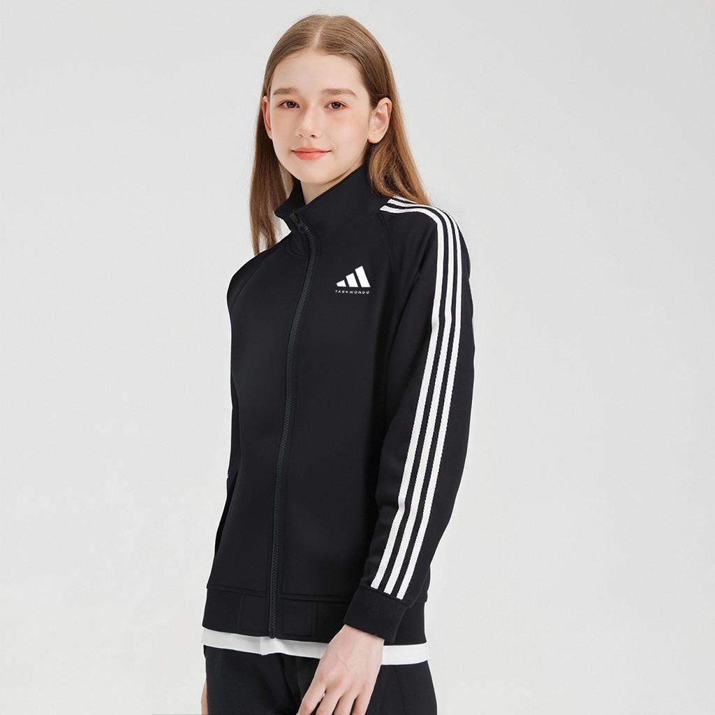 Adidas Jackets & Coats 110 164 Unisex Black White TR30JTK-BW