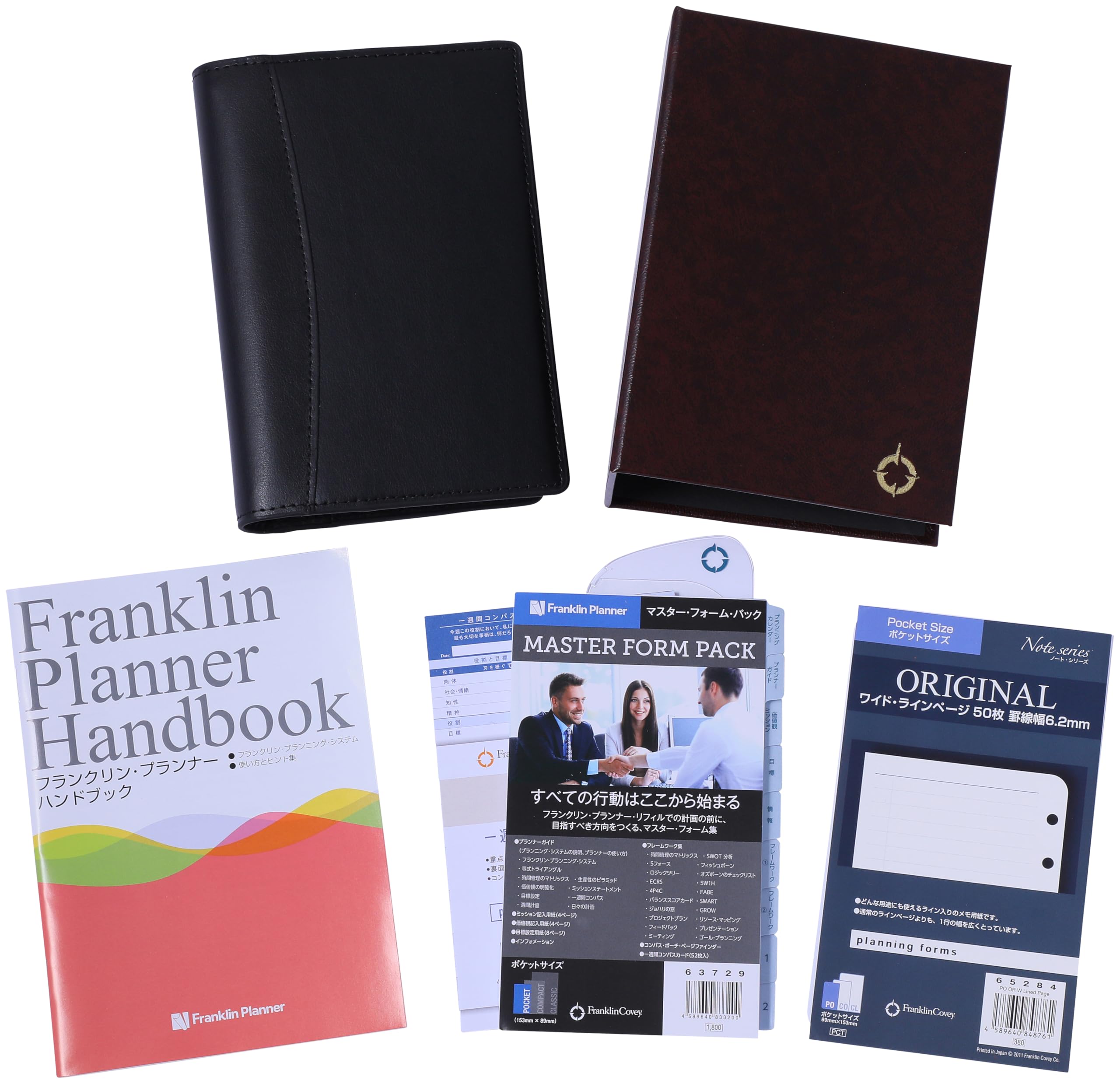 

Franklin Planner Мастер-форма Папка-органайзер Карманный формат Черный 65906