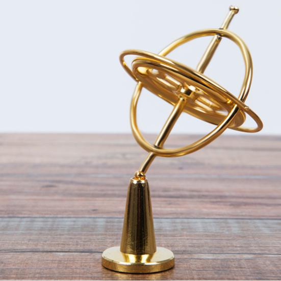 Dynamical Gyroscope Educational Classic Rust-proof Rotating Gyro Stress Reliever for School