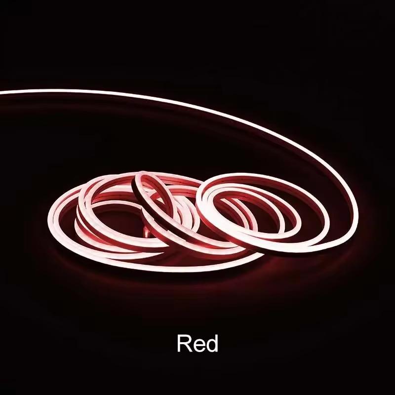 12V For Tesla Model 3 Model Y LED Car Front Trunk Light Strip Easy Install Waterproof Flexible Auto Modified Lighting Neon Lamp