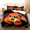 Set di biancheria da letto con stampa 3D del diavolo della Tasmania, completo di federa e copripiumino, morbido, per letto singolo, matrimoniale, queen size e super king size.