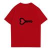Men's Casual Round Neck Short Sleeve Pullover Valentine's Day Printed T-Shirt