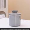Ceramic Butter Dish - Freshness Preservation Sealed Jar, Creative Western Style Butter Box.