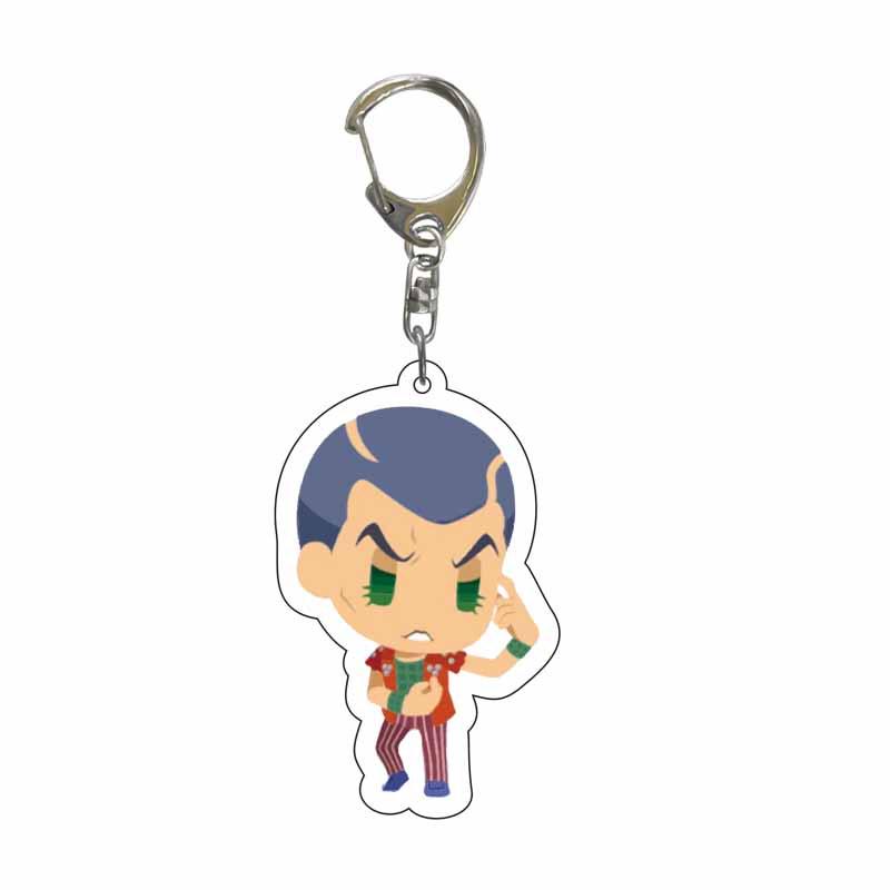 JOJO's Bizarre Adventure Acrylic Double-Sided Transparent Keychain Set of 5 Pendants