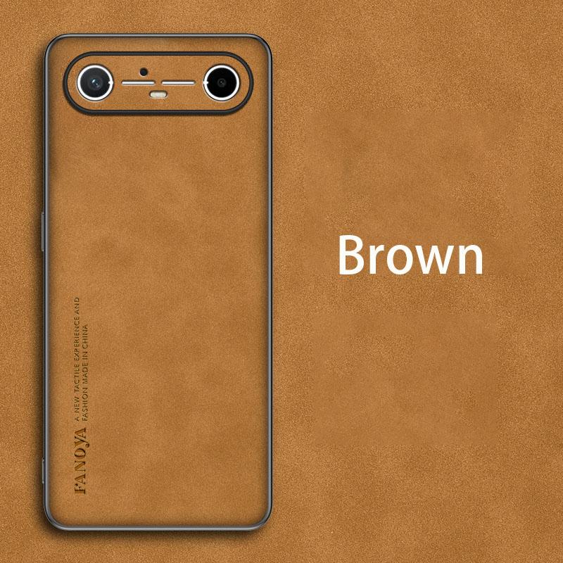 Retro Leather Skin Feel Case For Tecno Spark Slim Shockproof Matte Silicone Soft Case Cover Tecno Spark Slim