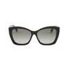 Fendi Logo Design Irregular Frame Sunglasses Unisex sunglasses Black FE40151F5701B