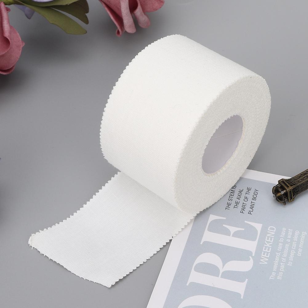 White Picot Edge Sports Tape First Aid Strap Band Finger Ankle Care Bandage Tape