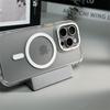 Transparent For Magsafe Magnetic Wireless Charge Phone Case For iPhone 16 14 11 12 13 15 Pro Max Hybrid Armor Protection Cover