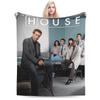House The Doctor Plush Blanket Children Flannel Throw Blanket For Bedroom Super Soft Quality Bedspread Gift Idea
