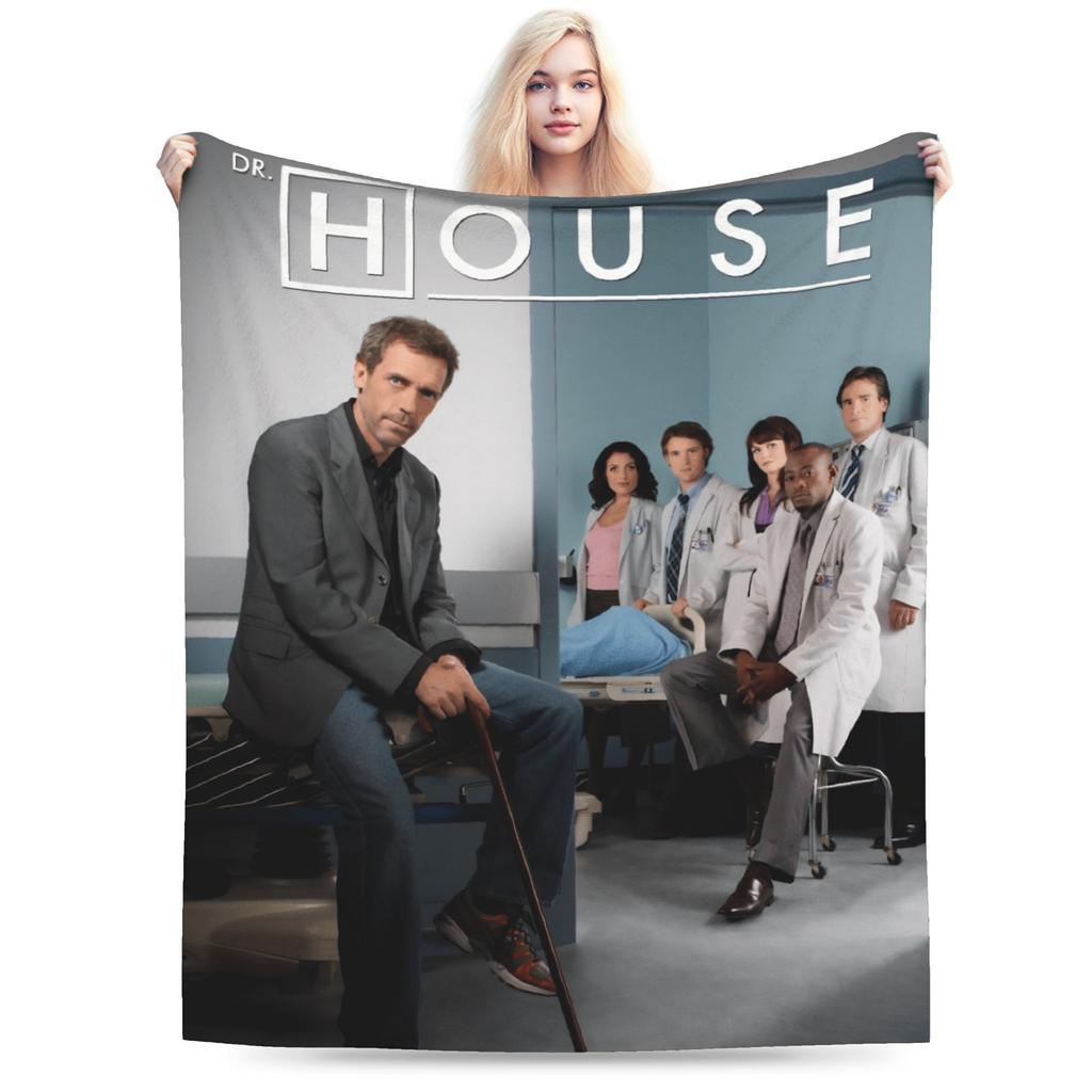 House The Doctor Plush Blanket Children Flannel Throw Blanket For Bedroom Super Soft Quality Bedspread Gift Idea