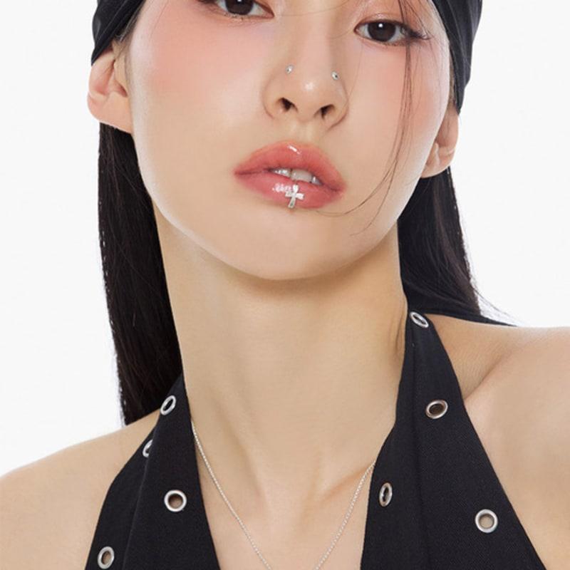 NIMBUS SHINE CROSS NECKLACE (S)