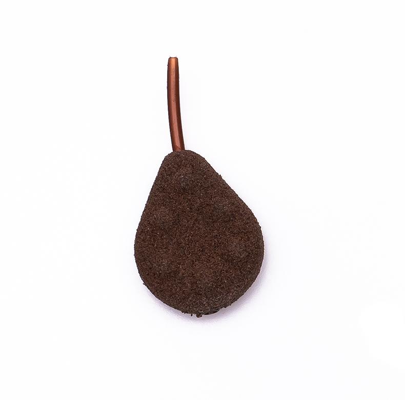 Carp lead grippon inline brown 100 g