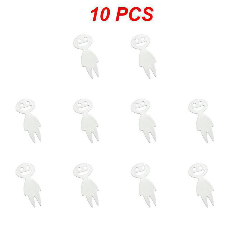 1~10PCS Stainless Steel Creative Corn Fork Fruit Fork Mini Fork Fruit Children Snack Cake Dessert Fruit Pick Toothpick Sign
