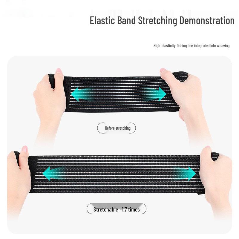 Samoprzylepny Bandaż Kompresyjny o Wysokiej Elastyczności do Wsparcia Nadgarstka, Kolana, Kostki i Nogi