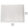 25x20cm Aluminum Mesh Small Grid Diamonds Shaped Mesh Decorative Screen Lampblack Filter Car Grill Mesh Sturdy Metal Mesh Sheets