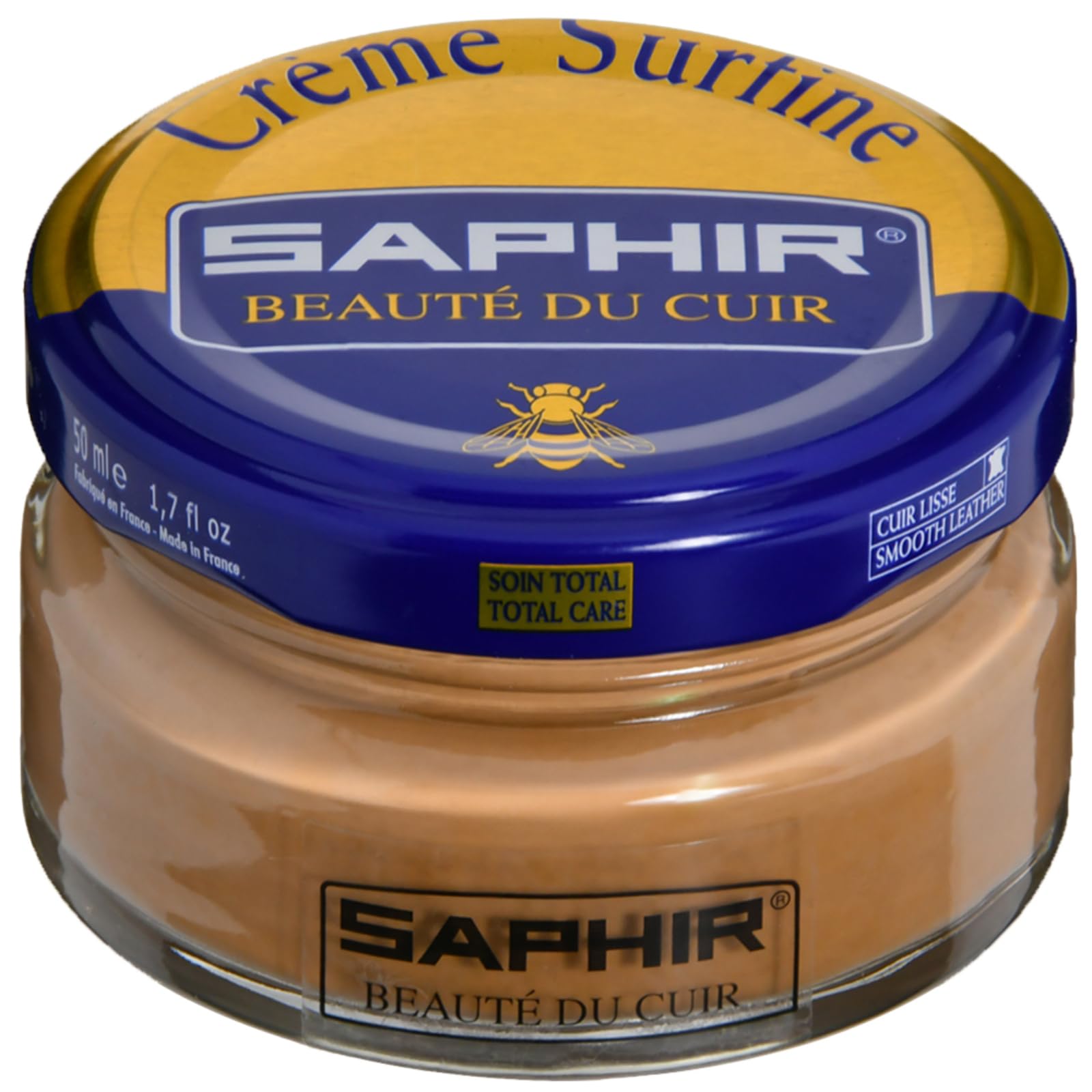 [Saphir] Shoe cream loved all over the world, Beeswax, Fine cream, Shoe polish, Puff cream, Leather shoe cream, Care, Scratches, Shoe polish