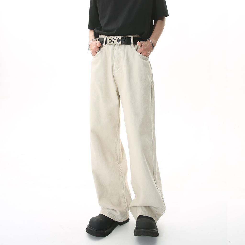 | Baggy Jeans Maillard Jeans Men's and Women's Trousers Loose Casual Trousers