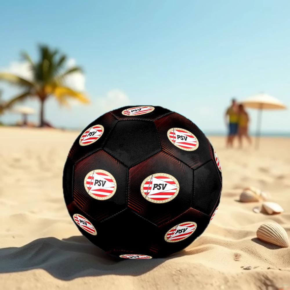 PSV Eindhoven Soccer Ball Colorful All Ages Machine Stitched PVC Competition Ready Durable High-Bounce.SIZE5