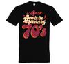Mens T-Shirt Legendary 70s 70s Birthday Funny Saying Logo Men Fun