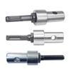 For Electric Hammer Round Hex Shank Adapter Drill Bit Adapter Silver Compact Size High-quality Materials Silver Color
