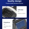 Outdoor LED Solar Mosquito Killing Lamp Waterproof 2 IN 1 Ultraviolet Electric Shock Mosquito Killing Induction Garden Lamp