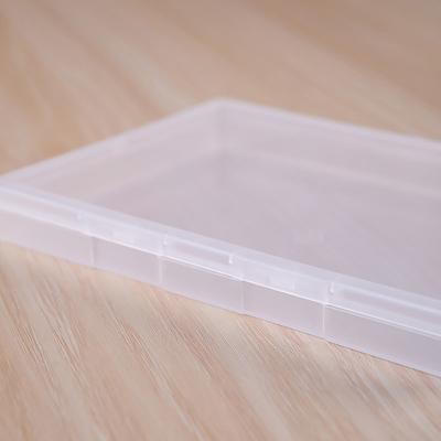 Pegatinas de Papelería Caja Organizadora de Plástico para Almacenamiento Contenedor Estuche para Herramientas de Arte para Manualidades Escritorio Cuentas Pendientes Joyería Caja de Exhibición