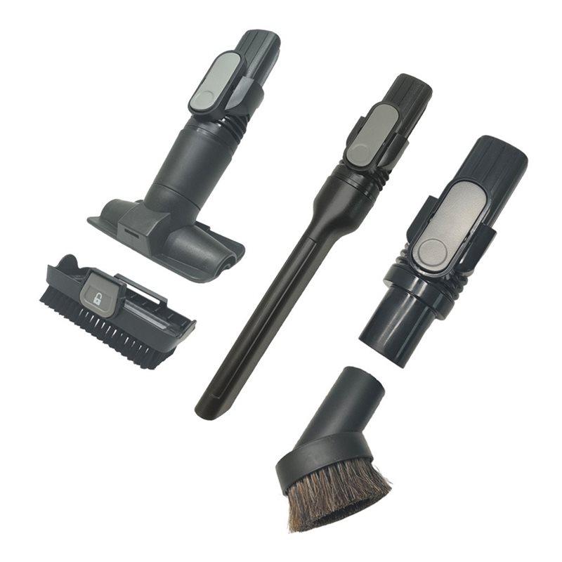 

Retail Horse Hair Brush Attachment Crevice Tool Adapter For Shark IX141 IZ462H IZ483H IZ363HT IZ361H Vacuum Cleaner Accessories сірий колір