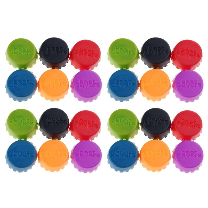 Silicone Caps Reusable Silicone Bottle Caps Silicone Bottle Stoppers Beverage Seals Silicone Material Perfect for Bottle 1