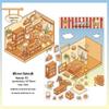 Infeel.Me 2.5D Scenery Stickers - 6th Edition Student Miniature Decoration Stickers