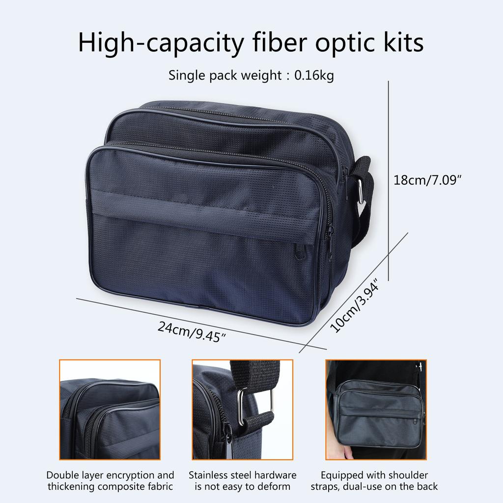 FTTH Fiber Optical Cable Cold Connection Tool Kit Fiber Cleaver Visual Fault Locator Cable Tester Stripper ToolEquipment