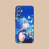 Konosuba Aqua Mobile Phone Case for Samsung Galaxy S25 S24 S23 S22 S21 S20 Note20 Plus FE Ultra Colour Protective Luxury Cover