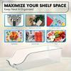 Refrigerator Beverage Storage Box Food Grade Cans Fruit Storage Rack Transparent Oblique Packaging Storage Box